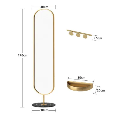 Luxury Style Full Length Mirror For Home Decor and Storage