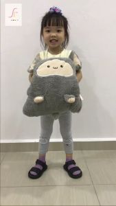 3 in 1 Multipurpose Huggable Soft Pillow Blanket bantal selimut murah gift toy Hand Warmer Cute Soft Plush Toy Pillow 枕头