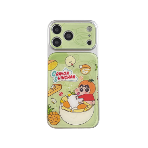 CRAYON SHINCHAN | Cute Crayon Shin-chan Cartoon Case For iPhone For iPhone 18 17 16 15 14 13 Pro Max Camera Acrylic Shockproof PC Phone Back Cover