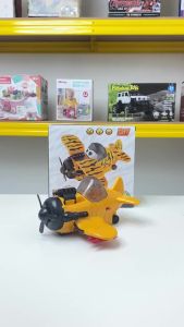 Mainan Anak Plane Fighter 665H Helicopter Bisa Bunyi Jalan Dan Ada Lampu Ace Pilot | Mainan Anak Edukasi HELI Plane Fighter Flashing Light Propeller Rotation DIY | Mainan Anak Pesawat Bahan Dari Plastik Berkualitas Murah Terbaru