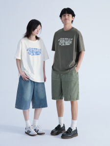 Mentmate Couples T-Shirt Bamboo Rayon Cotton Short Sleeve Comfortable Loose Fit Youthful Street Style Printed Summer Top