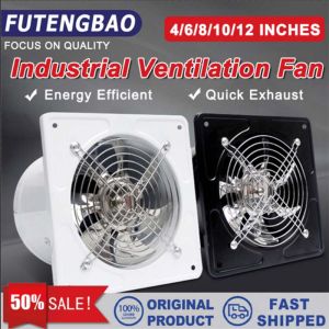 Industry Exhaust fan 4/6/8/10/12 inch Indoor ventilation exhaust fan/ Window exhaust fan/Low Noise Exhaust/Powerful fan exhaust fan/household window type oil fume exhaust fan/exhaust fan for kitchen/exhaust fan for room with plug