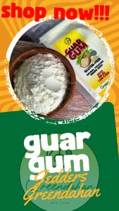 Greendahan Food Grade Guar Gum 100g | 250g - Thickening Powder