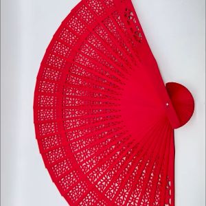 Quạt gỗ. Quạt nan xòe decor phong cách trung hoa trang trí tết