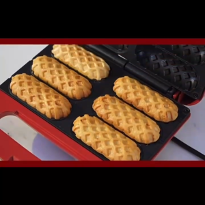 Non-Stick Sausage Maker Machine - Fast Heating for Hot Dog Sandwich & Dessert