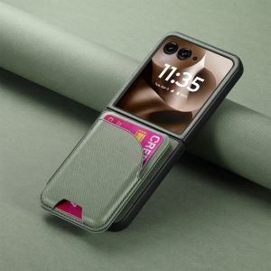 2 in 1 Magnetic Wallet Phone Case for Motorola Moto Razr 60 50 40 Ultra Card Holder Protective Leather Cover Case