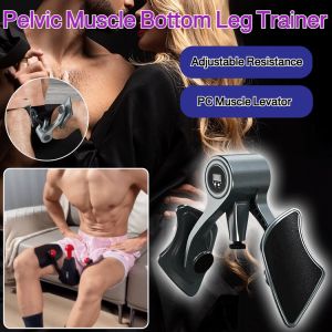 Mens multifunctional pelvic muscle bottom leg trainer Adjustable Pelvic Floor Exerciser Inner Thigh Leg Exerciser Sphincter Exerciser
