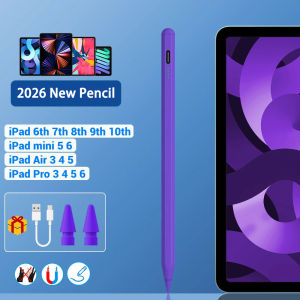 Active Stylus Pen for iPad 2018-2026 Tilt Sensitivity Fast Charge 5Min Auto Sleep For 6-11Gen A16 Pro11/12.9/13 Air3/4/5 Mini5/6