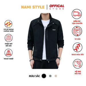 Áo khoác dù nam trơn Basic cao cấp-AK06