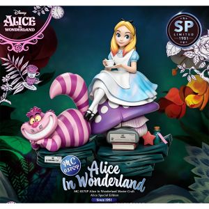 Alice in Wonderland Cheshire Cat Statue Figurine Gifts for Qixi Festival
