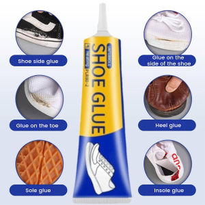 M.G.【Ready in Stock】 60ml Shoe Glue Shoe Repair Adhesive Waterproof and Colorless Adhesive 1Pc