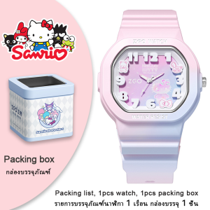Sanrio Hello Kitty Quartz Watch 30M Waterproof TPU Strap For Student Daily Wear 357