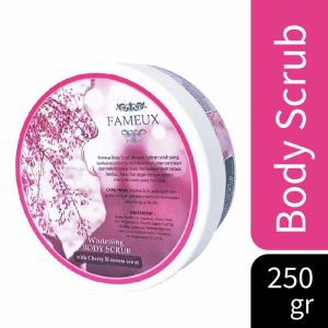 Fameux Whitening Body Scrub Cherry Blossom 250 gr