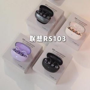 Lenovo | New Lenovo RS103 Wireless Bluetooth 6.0 Ear Clip Earphones 360° Surround Sound Headphones 24H Long Battery Life Earbuds for Mic