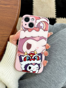 Cute Cartoon Kurokos Basketball Couple Phone Case Full Cover Glass Shell for 13/12 15/14 Promax Womens Protective Case