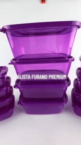 TOPLES PLASTIK BENING SET CALISTA FURANO PREMIUM ISI 12PCS FOOD CONTAINER PREP KULKAS SET TEMPAT PENYIMPANAN MAKANAN TOPLES KUE KERING LEBARAN SET