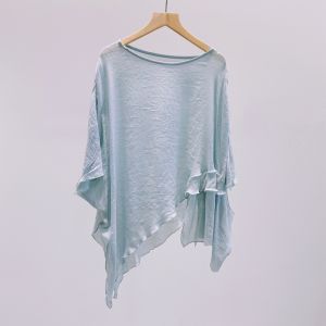 Silk Linen Asymmetrical Hem Loose Plus Size Elegant National Style Classical Dance Chinese Dance Suit Fairy Modern Dance Practice Clothes