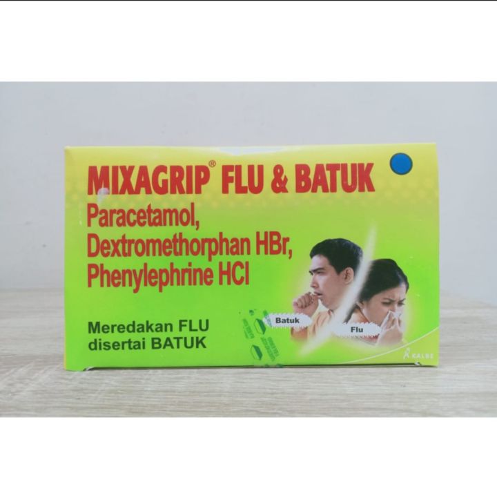 MIXAGRIP FLU 4 KAPLET-MIXAGRIP FLU & BATUK 4 KAPLET