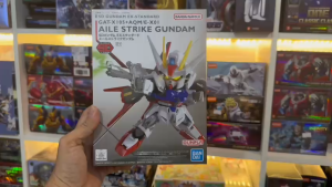 Mô Hình Lắp Ráp Bandai SDEX Aile Strike Gundam - Chiến Binh Tốc Độ Cực Ngầu
