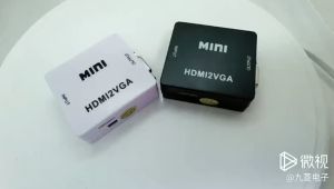 HDMI To VGA Converter HD 1080p For Xbox 360 PC DVD P3 with Audio Video Box Adapter