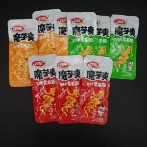 Spicy Tofu Snack Small Packaged Leisure Food Retro 80s 90s Nostalgic Delicious Year Goods Weilong Magic Mushroom Crispy