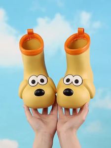 Others | Anti-Slip Waterproof Childrens Rain Shoes - Middle Tube Kids Rain Boots Baby Boy Girls Water Shoes for Outdoor Wet Conditions