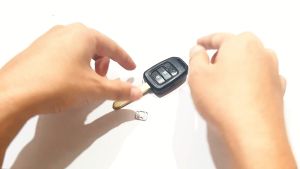 Casing Kunci 2 Tombol untuk Mobil Honda: BRV, HRV, Jazz, CRV & Mobilio