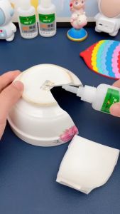 Perekat instan oily glue perekat instan 50 gram dari korea super kuat/lem setan