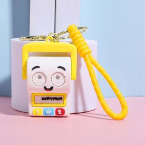 Bandai | 1 Pc Keychain Toy Story 5 Action Figures Woody Buzz Lightyear Jessie Camera Computer PVC Model Collection Gift Toy