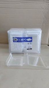 (ชุดละ 2 แพค) กล่องใส TC - 5HA (OPS) ฝาล็อคได้ แพคละ 100 ชิ้น ยี่ห้อTC