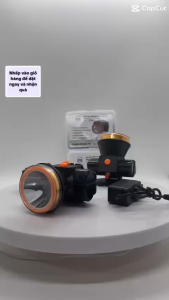 đèn pin sạc đội đầu choá 5cm kín nước công suất 35w T1
