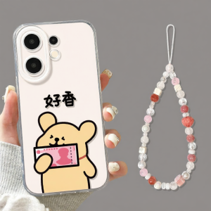 CIJING | Drop-resistant Transparent Cartoon Phone Case Full Coverage