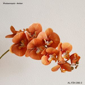 Artificial Butterfly Orchid Flower Decorative Vase Living Room Coffee Table Dining Table Simulation Flower Luxury Minimalist Style