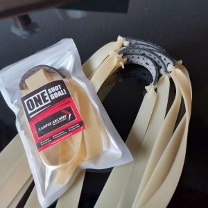 KARET FLATBAND 1MM TEBAL PRO POWER FISHING RUBBERBAND KARET PANCING