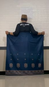 Sarung Batik Banyu | Sarung Goyor Batik Banyu | Sarung Goyor Navy