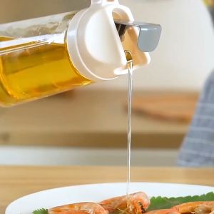 630 ML Botol Minyak Goreng Tempat Minyak Oil pot Wadah dengan Pegangan Botol Minyak Kaca