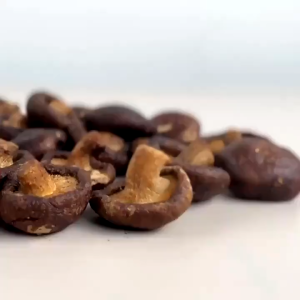 香菇脆 蘑菇脆 冻干蔬菜 香菇脆片 果蔬脆片即食脱水蔬菜干 Shiitake Mushroom Chips Dehydrated Vegetable Crispy Mushroom Snack