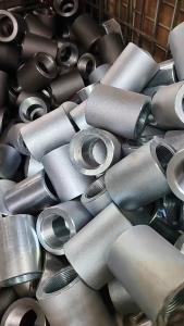 1/2" 3/4" 1" 1 1/4" Gi France Coupling SCH40 Threaded Screw Type Galvanized Iron 1PC