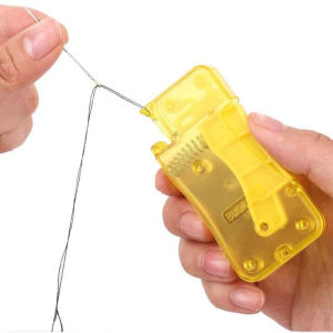 1pcs dụng cụ xỏ kim tự động với 2 pcs kim nhựa threader dễ dàng kim threader công cụ Phụ kiện May
