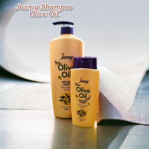 Jasmy Olive Oil with Collagen Shampoo 1000ml Sampo Import dari Malaysia