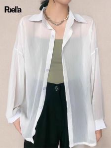 puella | Breathable Ice Silk Spun Long Sleeve Sun Protection Shirt