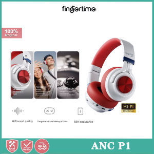 Fingertime ANC P1 giảm tiếng ồn chủ động Headworn bluetooth không dây Tai Nghe Cho Esports Trò Chơi Tai nghe nhạc 2024 Mới cách âm tầm xa 43dB Giảm Tiếng Ồn Chất Lượng âm thanh độ trung thực cao