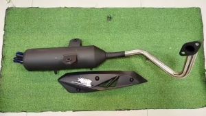 SUN RACING PIPE NMAXV2 & AEROX V2: New Stainless Tri-Tip Exhaust System