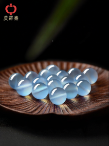 QINGXIANGTAI | Natural High-Ice Sea Blue Quartz Beads