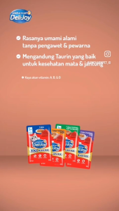 DELI-JOY Wet Pouch Adult Kitten 60gr Makanan Basah Kucing Wet Food Ikan Asli - Makanan Kucing Basah