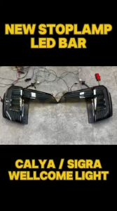 Tail Lamp Stop Lamp Lampu Stop Belakang Led Toyota Calya Daihatsu Sigra Wellcome Light Sein Running Smoke Harga Full set