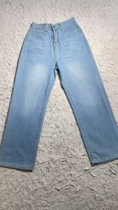 Retro Wide Leg Jeans for Women High Waist Straight Leg Jeans Plus Size Loose Baggy Jeans Swagger Style