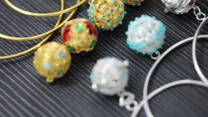 Mexico Chime Music Ball Glowing Aromatherapy Locket Bracelet Vintage Essential Oil Diffuser Bangle New 2 Color Painting Jewelry