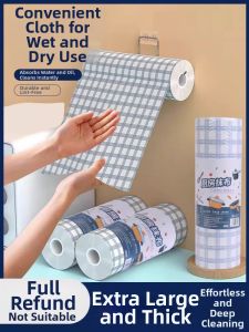 PISSA | Lazy Person Dry Wet Dual Use Kitchen Paper Towel Non-Stick Oil Absorbent