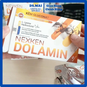 Viên Đạm Bổ Sung Các Acid Amin Cần Thiết Cho Người Ốm Dậy Nexken Dolamin Hộp 60 Viên